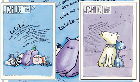 familie kleiner tiere
