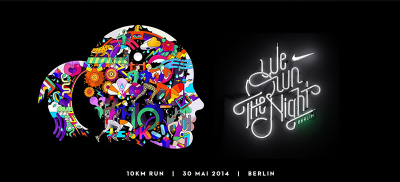 We own the Night Nike Women Run Berlin