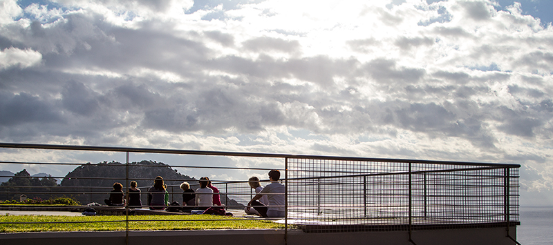 Yoga mit Aussicht