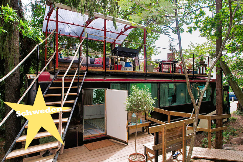 airbnb wohnen bus