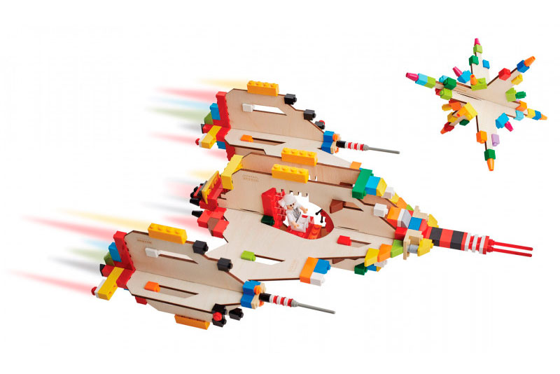 brikkon spaceship Lego-Erweiterung