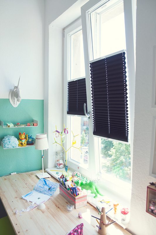 Plissees für Kinderzimmer