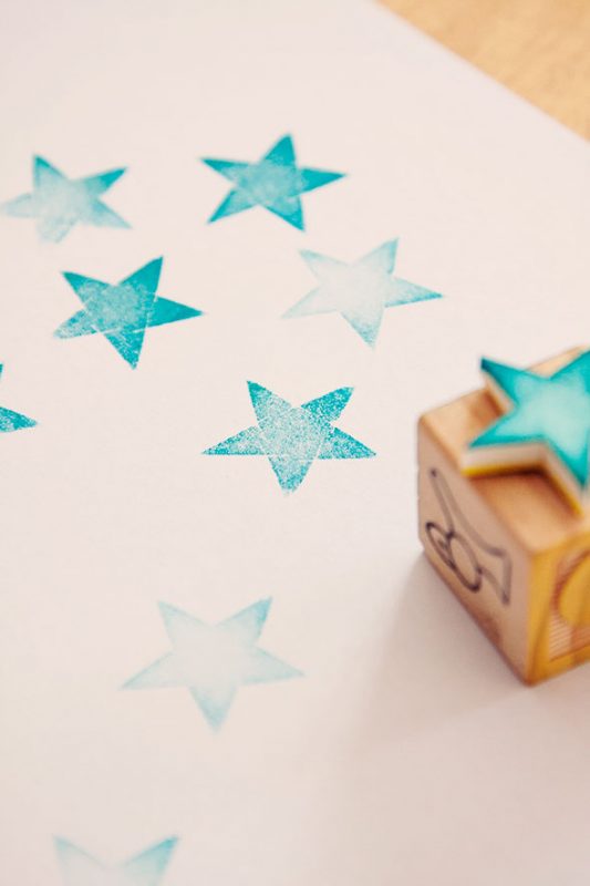 DIY Stempel Stern