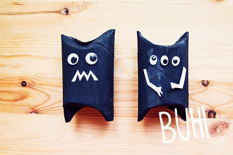 Halloweeneinladung DIY