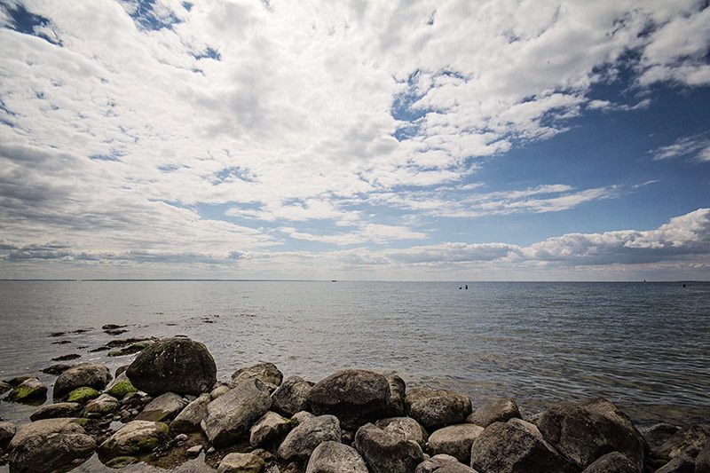 Ostsee Rügen Blick aufs Meer