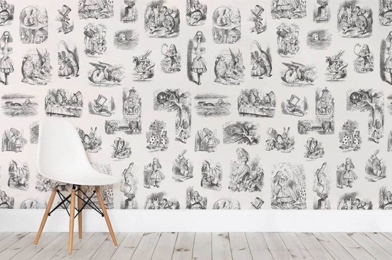 wallpaper alice im wunderland