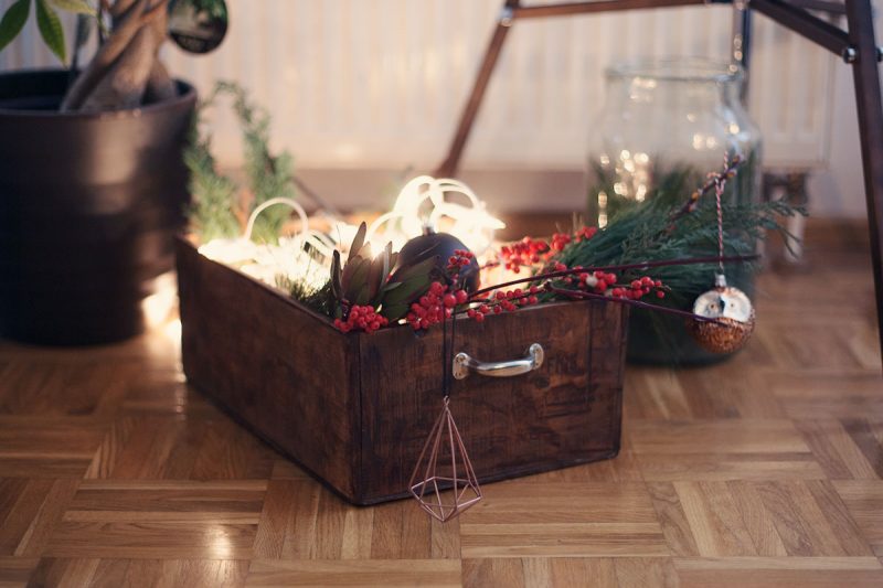 schnelle weihnachtsdekoration