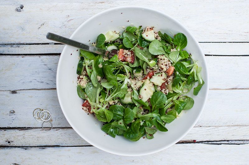 quinoa salat rezept