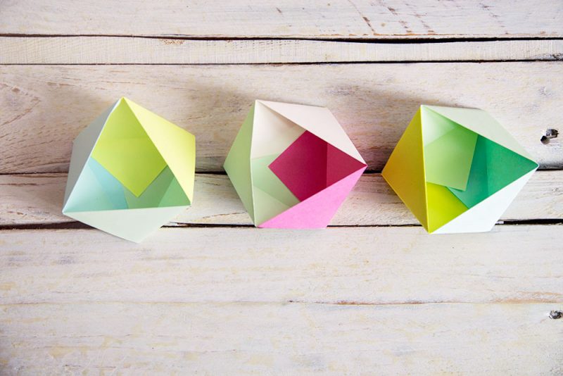 origami schaelchen basteln anleitung