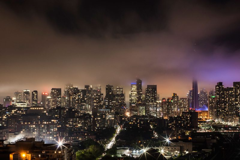 toronto by night